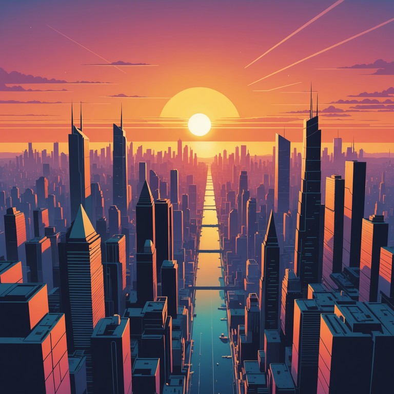 Infused with relentless positive energy, this track embodies a journey of uplifting synthesizer melodies that mimic the ascent through cloud covered skies, bursting into a brilliant electronic soundscape. The track grows progressively more intense, grabbing the listener and whisking them away on an exhilarating auditory trip that feels like soaring.