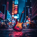 a lively funk tune capturing the energy of urban nights