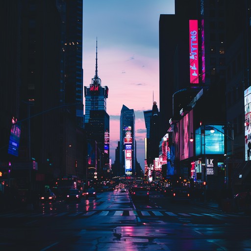 A bright, optimistic synthwave track that captures the essence of cruising down a neon lit boulevard at sunset. Infectious grooves and sparkling synths create a euphoric, danceable vibe.