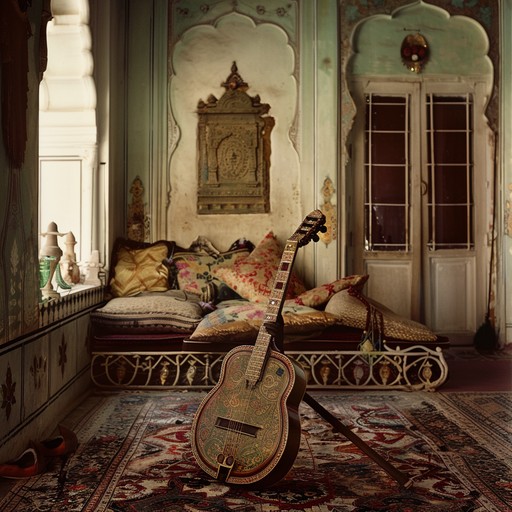 A soothing hindustani classical instrumental filled with the delicate and soulful sound of the veena. Each note weaves a tale of timeless beauty and emotion, inviting listeners into a serene, reflective space.