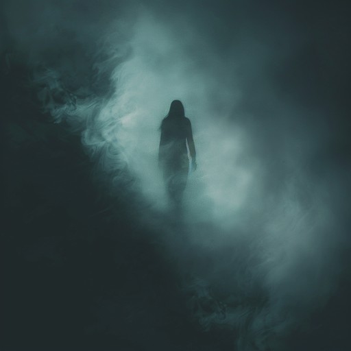 Develop an unsettling atmosphere with low, distorted basslines and dissonant melodies, combined with an atmospheric, trembling background ambiance to create a truly terrifying experience.