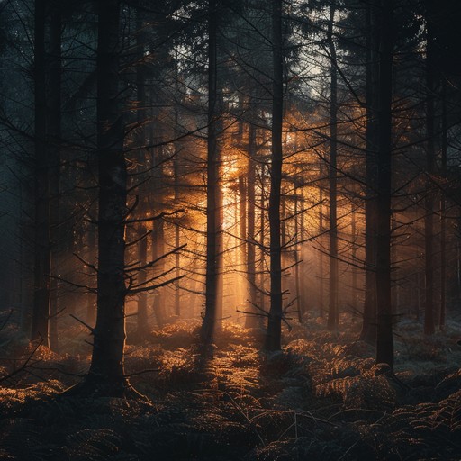 A serene, hopeful flute melody capturing the magical essence of an enchanted forest at sunrise. Gentle notes rise and fall like the first light piercing through the trees, creating an evocative, dreamy atmosphere filled with wonder and promise for the new day.