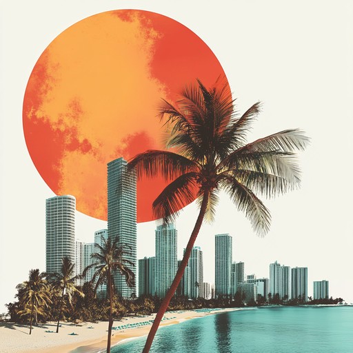 Immerse in a lounge track that merges tropical elements with urban vibes, perfect for a sunset backdrop over a cityscape. The steel drum's soothing tones blend seamlessly with electronic synths, creating an ambiance that's both chilled and vibrant