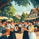 celebration music for lively oktoberfest festivities