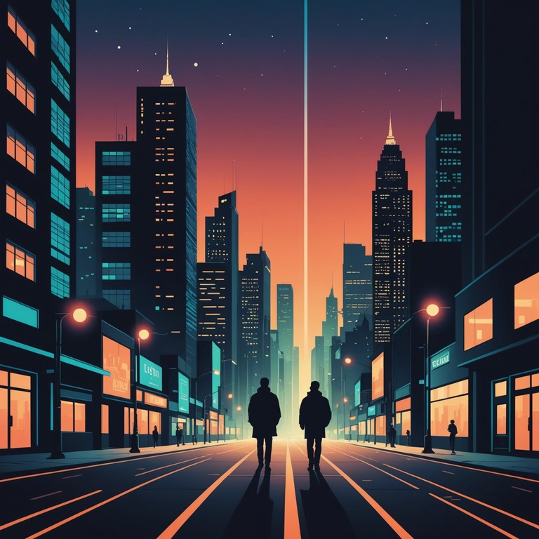 This track evokes the essence of a city at night, combining soulful piano melodies with the ambient sounds of urban life. The ballad captures the mixed emotions of loneliness and hope as it layers smooth, reflective tunes that resonate with the laid back mood of a solitary night walk. The sounds of distant traffic and occasional soft city noises add an authentic urban feel, making it an immersive experience.