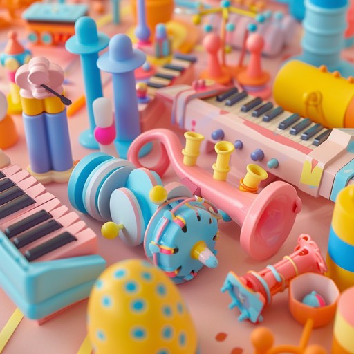 Dive into an eccentric musical journey where toy instruments clash with rebellious undertones, creating an adventurous and unpredictable electronic soundscape that challenges norms.