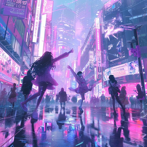 Dive into a galactic journey with pulsating rhythms and energetic melodies. This track is ideal for action scenes in anime, bringing an atmosphere of excitement and playful fun.