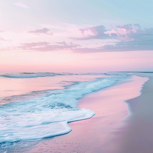 Dive into serene chillwave melodies that transport you to a peaceful beach with soft beats and shimmering synths. This track captures the tranquil beauty of sunsets and gentle ocean waves, perfect for unwinding and relaxation.