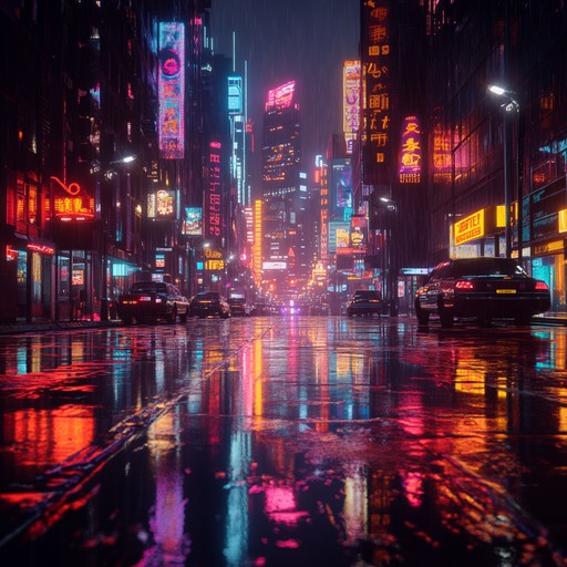 Neon night rhythms draws you into a world illuminated by glowing neon lights where the funk grooves deepen into the night, creating a vibrant yet mysterious soundscape. Synth driven melodies intertwine with a strong bassline, crafting an electrifying experience that is both enigmatic and exhilarating.