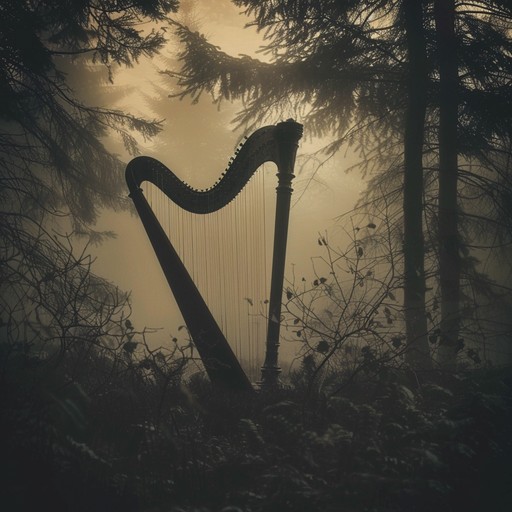 A mesmerizing instrumental journey inspired by ancient myths, using traditional harp sounds to weave haunting melodies that evoke the mysteries of forgotten lands. The ethereal tones transport listeners to an otherworldly realm filled with enchanting lore and timeless beauty.