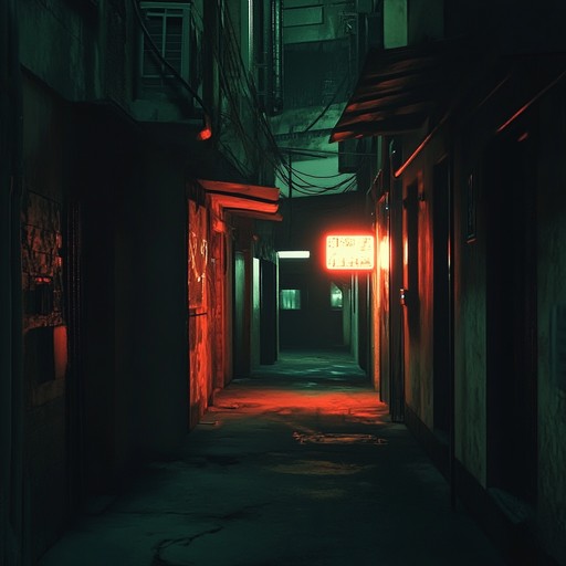 An instrumental phonk track that blends dark, gritty beats with haunting melodies to evoke a sense of unease and tension. Layered with distorted basslines and eerie synths reminiscent of shadowy cityscapes at night.