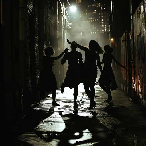 Embark on a journey through a dark alley where salsa rhythms meet ominous undertones. The traditional salsa band plays with a menacing intensity, using percussive beats and eerie harmonics to create an atmosphere filled with suspense and mystery. Shadows flicker as the music draws you deeper into its cryptic narrative, leaving you both fascinated and wary.