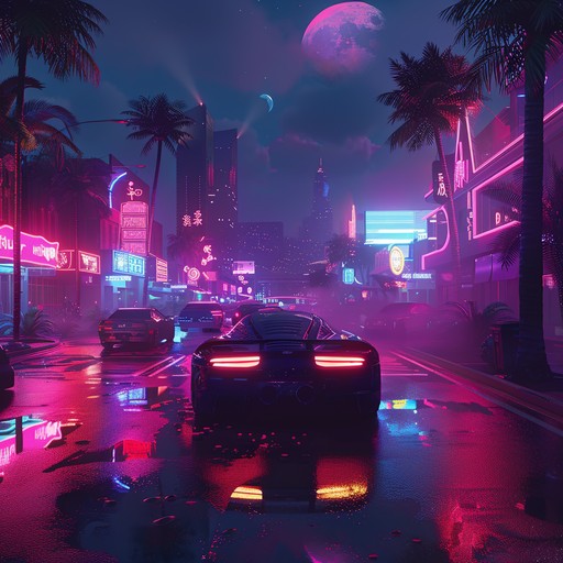 Imagine yourself walking through the neon-lit streets of a sprawling, high-tech metropolis. The air is thick with the hum of machinery and the distant sounds of sirens. This dark, atmospheric track captures the essence of a cyberpunk world, with haunting synths, glitchy beats, and an underlying sense of unease. Perfect for setting the mood in a dystopian, tech-noir setting.