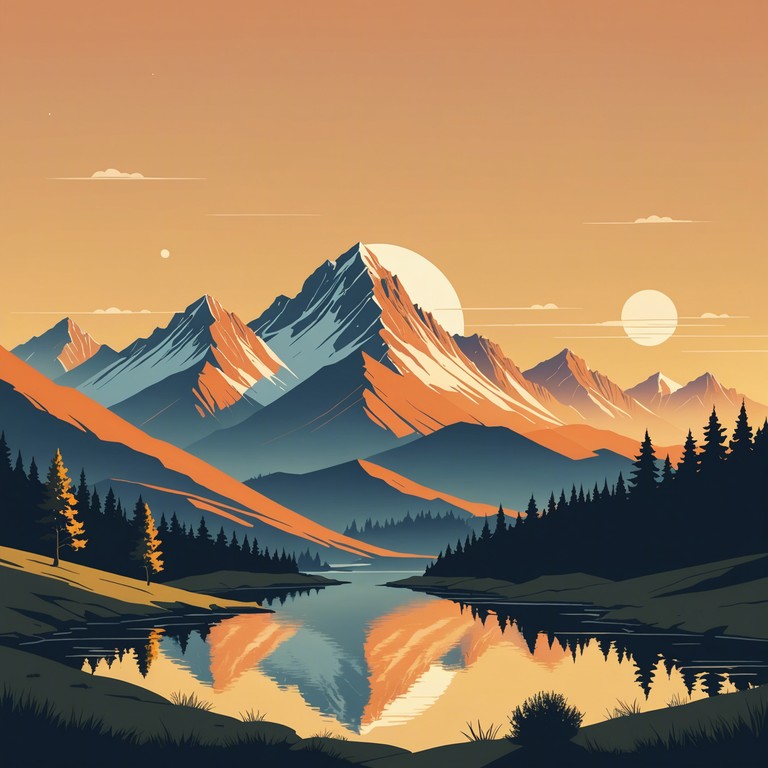 This composition captures the essence of a serene, uplifting morning in a majestic landscape. The rich, melodic tunes of an electric guitar complement the soft rock style, making for a soul stirring anthem of hope and new beginnings. Occasionally the dynamics surge like the sun cresting the horizon, offering a full bodied sound that fills the soul with warmth.