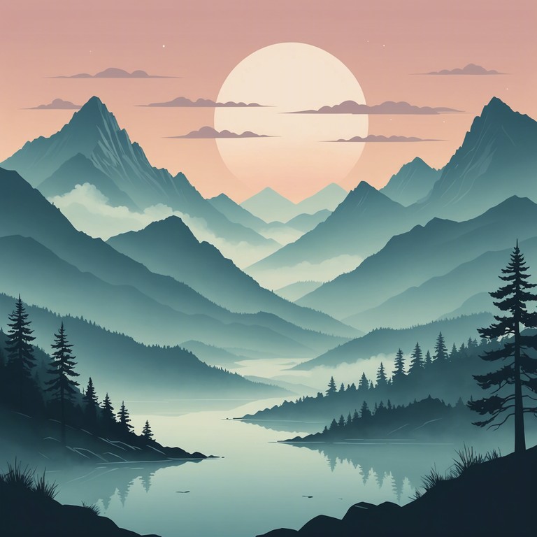 This track encapsulates the echo of ancient mountain ranges, crafted with a serene melody that transports the listener to a peaceful morning amidst towering peaks. The calming influence of nature's whispers inspires a sense of peace and reflection.