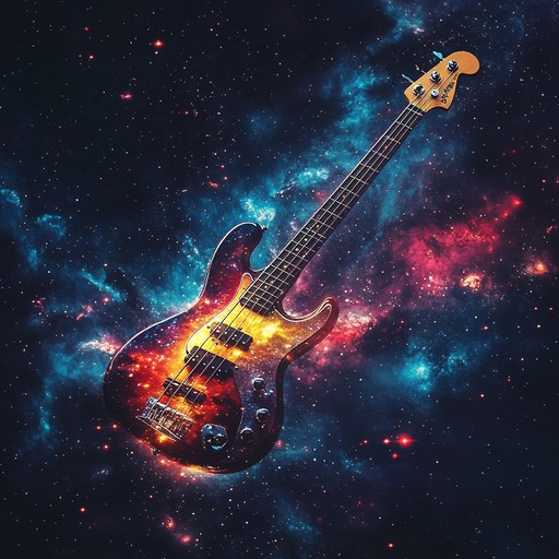 An instrumental track fusing funk and house with an otherworldly vibe, featuring groovy basslines and spacey synths that transport listeners through the cosmos.