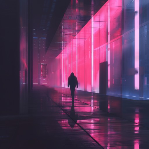 An evocative urban soundscape featuring a lone saxophone serenading the empty streets of a sleepless city. Echoes of distant traffic and soft footsteps enhance the melancholic yet serene atmosphere, channeling the feeling of wandering through lit up, desolate streets bathed in neon glow, providing a contemplative urban retreat.