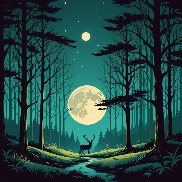 Immerse listeners in a fantastical sound journey through a moonlit landscape filled with strange sights and sounds. The music uses playful melodies and unexpected turns to create a sense of mystery and enchantment.