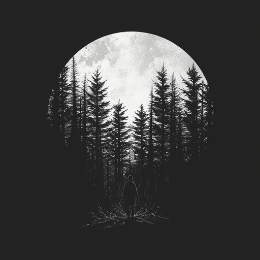 Traverse through a deserted, moonlit forest, with the forlorn notes of a flute echoing loneliness. This dark folk piece captures the profound melancholy and serene beauty of solitude, inducing deep introspection.