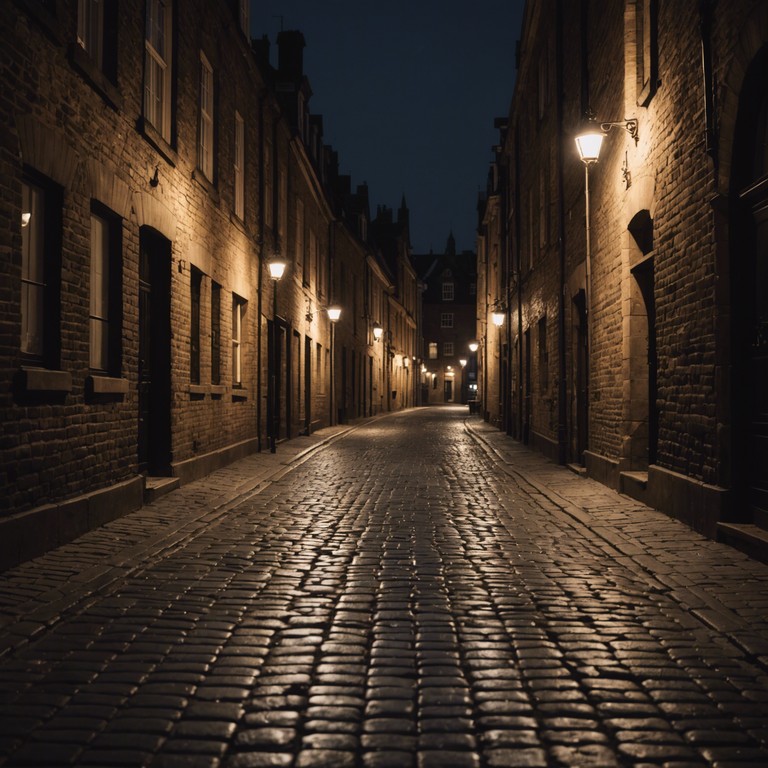 In the depths of twilight, this composition fuses the swing style’s rhythm and energy with dramatic undertones, carried by the mellow sounds of a saxophone. The song evokes a scene of dimly lit urban streets, where each note paints pictures of shadowed facades and the secretive nightlife stirring within.