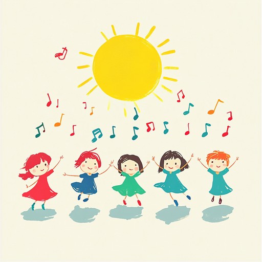 An uplifting and spirited instrumental song that captures the joyful energy of children at play, encouraging movement, laughter, and fun through lively melodies and playful rhythms.