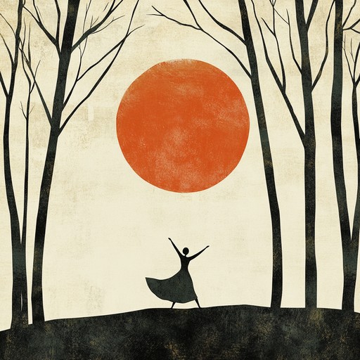 A light hearted instrumental piece intertwining whimsical acoustic guitar melodies with gentle percussive elements, embodying the joy of meandering through enchanted woodlands on a bright, carefree day A light hearted instrumental piece intertwining whimsical acoustic guitar melodies with gentle percussive elements, embodying the joy of meandering through enchanted woodlands on a bright, carefree day