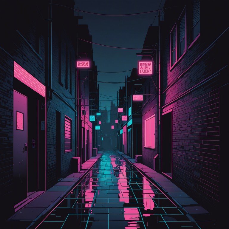 In a dark world of futuristic decay and cybernetic enhancements, this track embodies the chilling loneliness of neon lit streets. The haunting melody, played by a resonant electric violin, weaves through the gritty, pulsating beats of a dystopian cityscape, reflecting the dual nature of technology: wonders and horrors intertwined. A true soundscape of a cyberpunk reality, where human emotions mesh with electronic life.