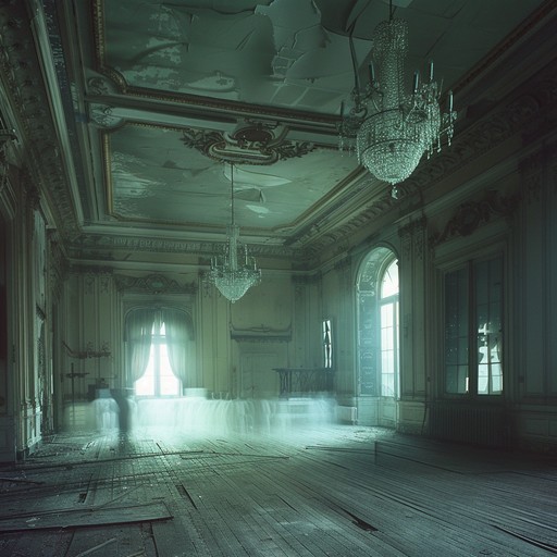 An elegantly dark waltz featuring a haunting piano, set against a chilling backdrop of strings that create an atmosphere of unease. The melody wavers between moments of beauty and creeping tension, evoking images of shadowy ballroom dancers moving gracefully yet almost ghost like through a dimly lit, abandoned hall. Perfect for gothic themed events or horror soundtracks.