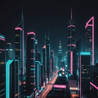 city nightscapes meet futuristic beats.