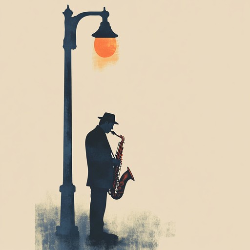 A hauntingly beautiful saxophone weaves through a melancholic jazz composition, evoking a deep sense of longing and bittersweet memories. The subtle interplay between the piano and double bass creates a reflective mood, while light brushwork on the drums adds a dreamy texture. This piece captures the essence of a midnight serenade in an empty jazz club, with a touch of nostalgia that lingers long after the notes fade.