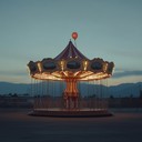 an instrumental blending melancholy and festivity in a carnival setting.