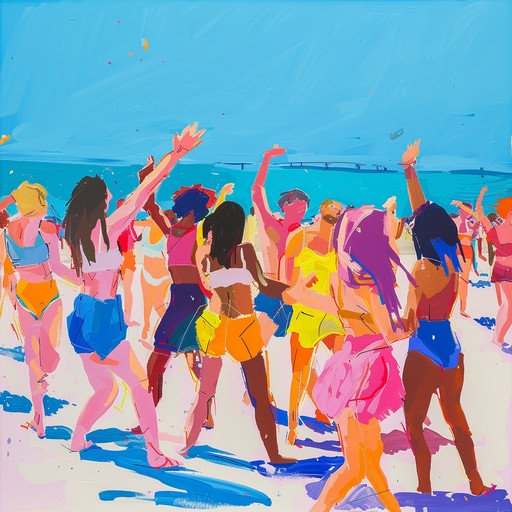 A spirited house track featuring pulsating beats and uplifting melodies, ideal for sun drenched summer parties. With vibrant synths, rhythmic basslines, and a driving tempo, it captures the essence of carefree joy and energizing vibes, perfect for getting people on their feet and dancing under the sun.