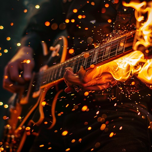 An electrifying journey of intense guitar riffs accompanied by thunderous drums, creating a high octane, unstoppable wave of sound. Perfect for headbanging and unleashing raw energy.