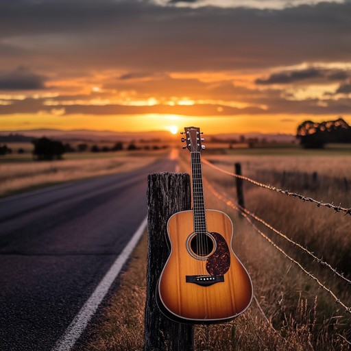 An uplifting, inspiring acoustic guitar melody takes you on a sonic journey through open landscapes. The composition evokes a sense of freedom and adventure, capturing the essence of the vast countryside and the promise of new beginnings. The gentle strumming patterns and melodic riffs merge perfectly to create an evocative, heartwarming experience.