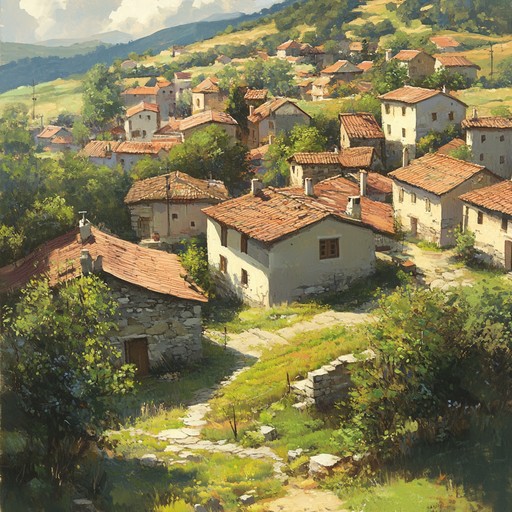 This piece evokes the essence of a tranquil afternoon in a balkan village, blending traditional chalga dance rhythms with mellow, soothing melodies. It's ideal for creating a warm, relaxed atmosphere.