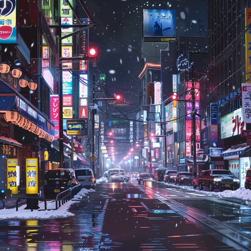 Inspired by the bustling streets and neon lights of tokyo, this track combines traditional japanese elements with a trippy, modern twist. The music evokes a journey through a surreal, animated version of the city, where ancient meets futuristic in a dazzling dance of sounds.