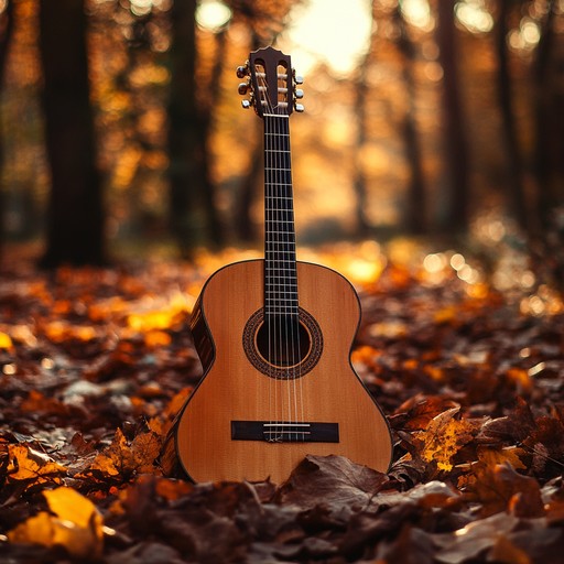 Experience the gentle whispers of a melancholic bossa nova evening. The classical guitar strings sing a bittersweet tale of reflection and wistful longing, creating a serene soundscape perfect for quiet introspection.