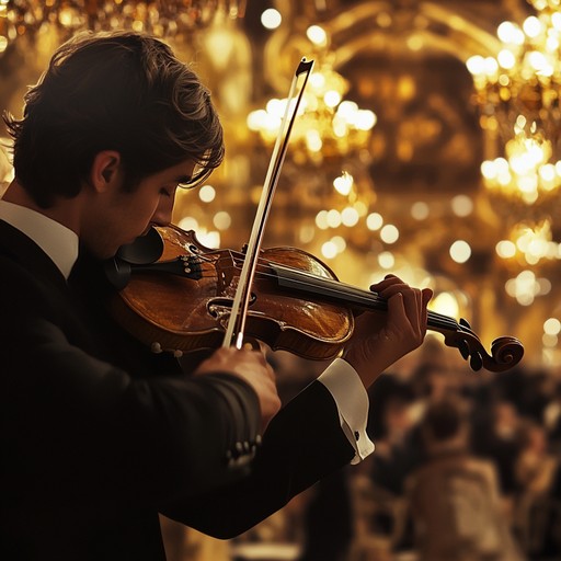 A bright and dynamic baroque tune that transports listeners to the lavish royal courts of europe. Featuring fast paced, intricate violin solos and robust harpsichord underpinnings, it exudes the regal and festive atmosphere of high class gatherings and ceremonies.