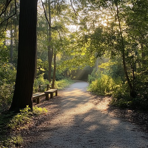 Taking a deeper dive into the auditory essence of a secluded forest, this alternative version enhances the interplay between silence and the soft sounds of nature, creating a more profound sense of immersion and peace.