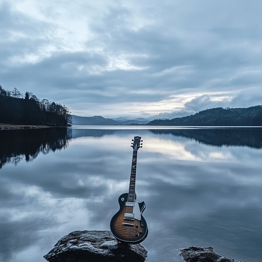 A unique instrumental nu metal track that seamlessly fuses gentle, calming melodies with powerful heavy guitar riffs, creating a serene yet dynamic musical experience. The song begins with soft, atmospheric sounds, gradually introducing heavier elements while maintaining a peaceful ambiance throughout.
