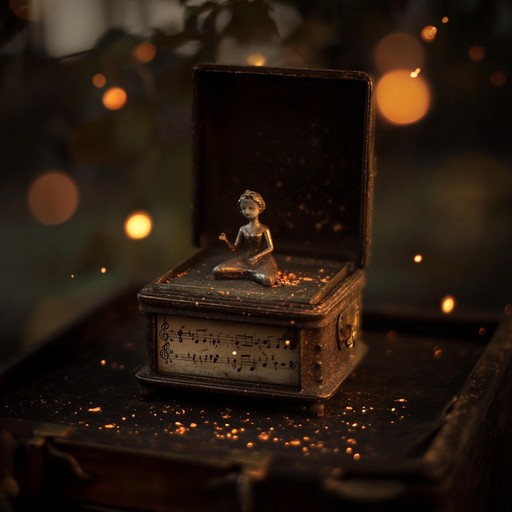 A dark and haunting toytronica piece using distorted toy sounds and eerie melodies to create a sinister mood.