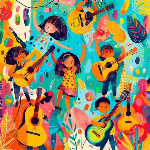 This lively instrumental lullaby infuses playful melodies with energetic beats to embody the rebellious spirit of children. Perfect for sparking creativity and fun, featuring quirky sounds.