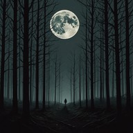 sinister strings twang under moonlit skies