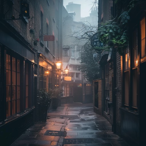 Melancholic melodies layered over energetic beats capturing london's essence.