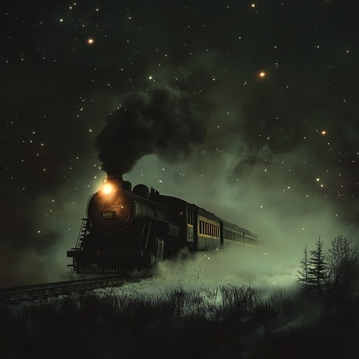In an alternative spin, whistle stop heartbreak weaves the rustic charm of acoustic guitar with the soul stirring harmonica melodies, narrating the relentless pursuit of redemption down the sprawling railways of america's heartland, under the weary night sky.