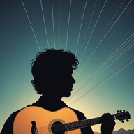 soft guitar tones weave emotional narrative