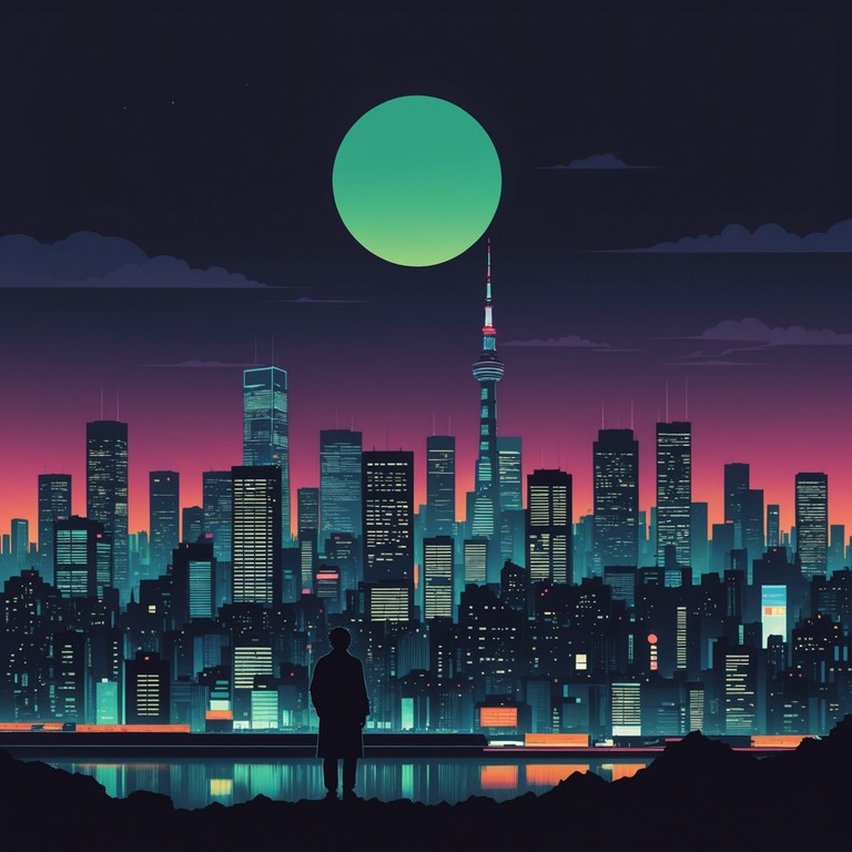 Veils of neon shadows explores the unease and mystery of nighttime tokyo. It uses timeless japanese musical elements mixed with aggressive electronic accents to evoke a landscape that is as unsettling as it is compelling.