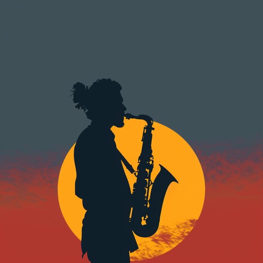 A gentle chill jack swing song with smooth rhythms, evoking the ambiance of a peaceful sunset. It blends sophisticated jazz chords with laid back beats and melodic elements to create a soothing, tranquil atmosphere for relaxation and reflection.