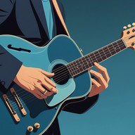 slow strains of a heartfelt blues melody