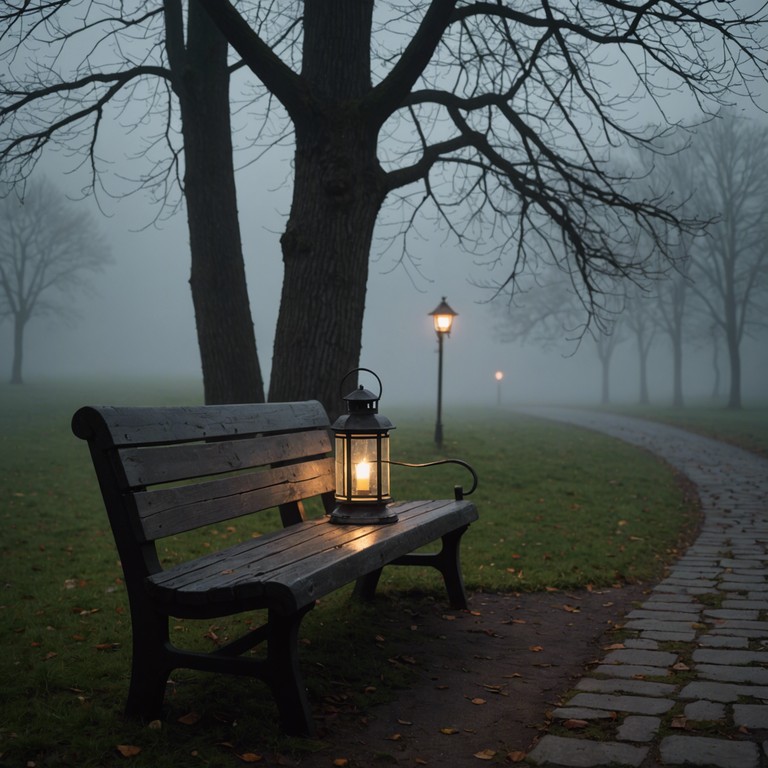 In this alternative version, the track focuses more deeply on the echoing melodies that reverberate with suspense, utilizing the accordion's range to create sounds that are as haunting as they are beautiful. The themes of light and darkness are explored more abstractly, making for a deeply immersive auditory experience.